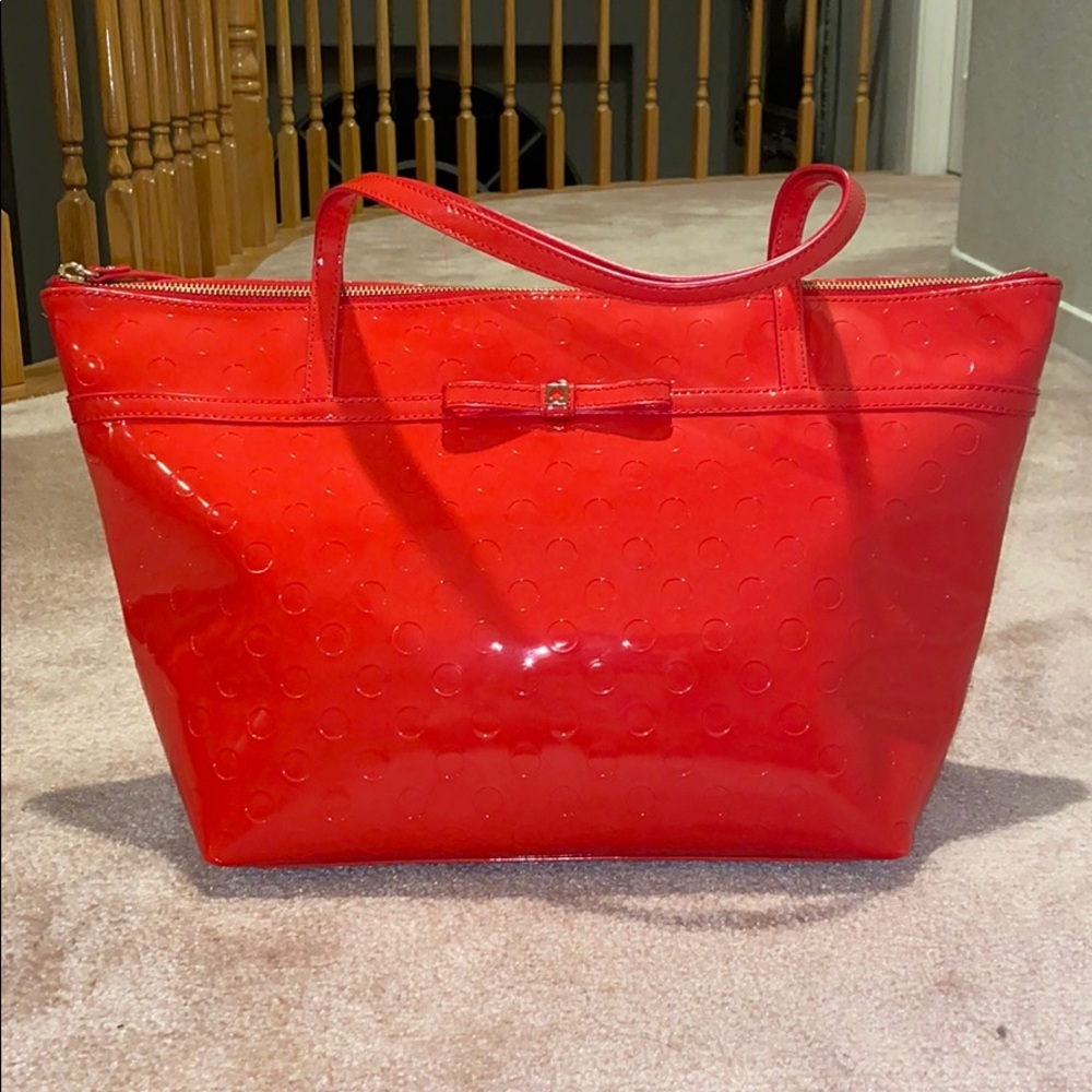 Red Kate spade purse